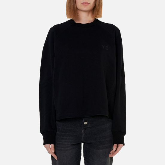 Женская толстовка Y-3 Classic Logo Crew Black
