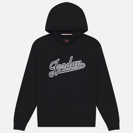 Мужская толстовка Jordan Flight MVP Fleece Hoodie, цвет чёрный, размер M