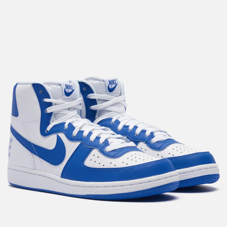 фото Мужские кроссовки nike terminator high game royal, цвет синий, размер 40 eu