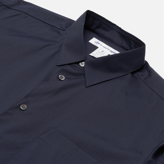 Мужская рубашка Comme des Garcons SHIRT Forever Wide Сlassic Navy