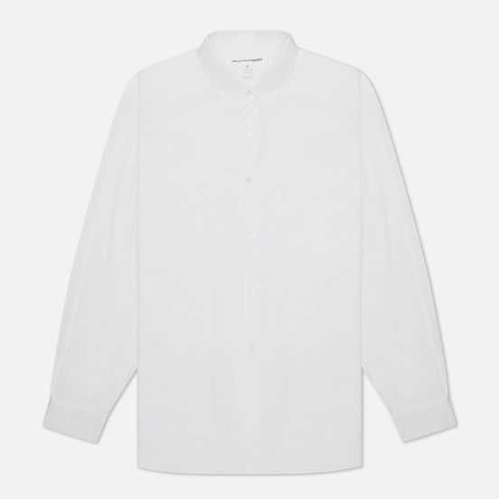 Мужская рубашка Comme des Garcons SHIRT Forever Wide Сlassic White