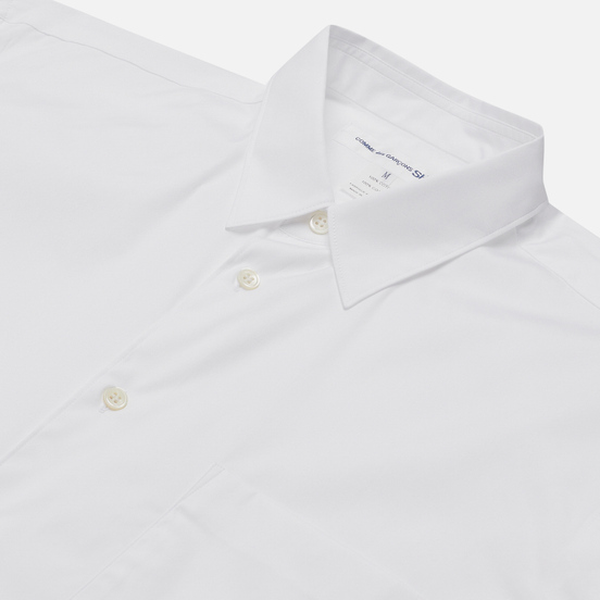 Мужская рубашка Comme des Garcons SHIRT Forever Wide Сlassic White