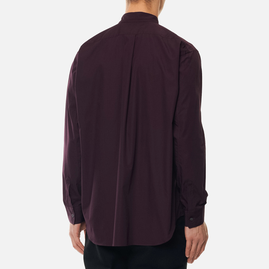 Мужская рубашка Comme des Garcons SHIRT Forever Wide Сlassic Burgundy