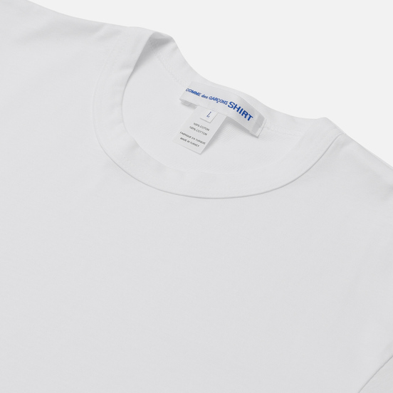 Мужская футболка Comme des Garcons SHIRT Forever Сlassic White