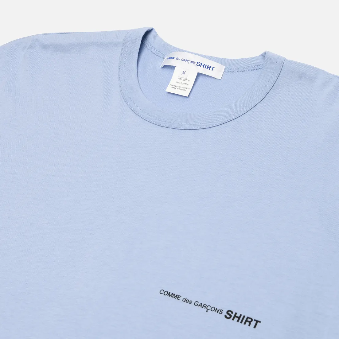 Comme des Garcons SHIRT Мужская футболка Basic Logo Front