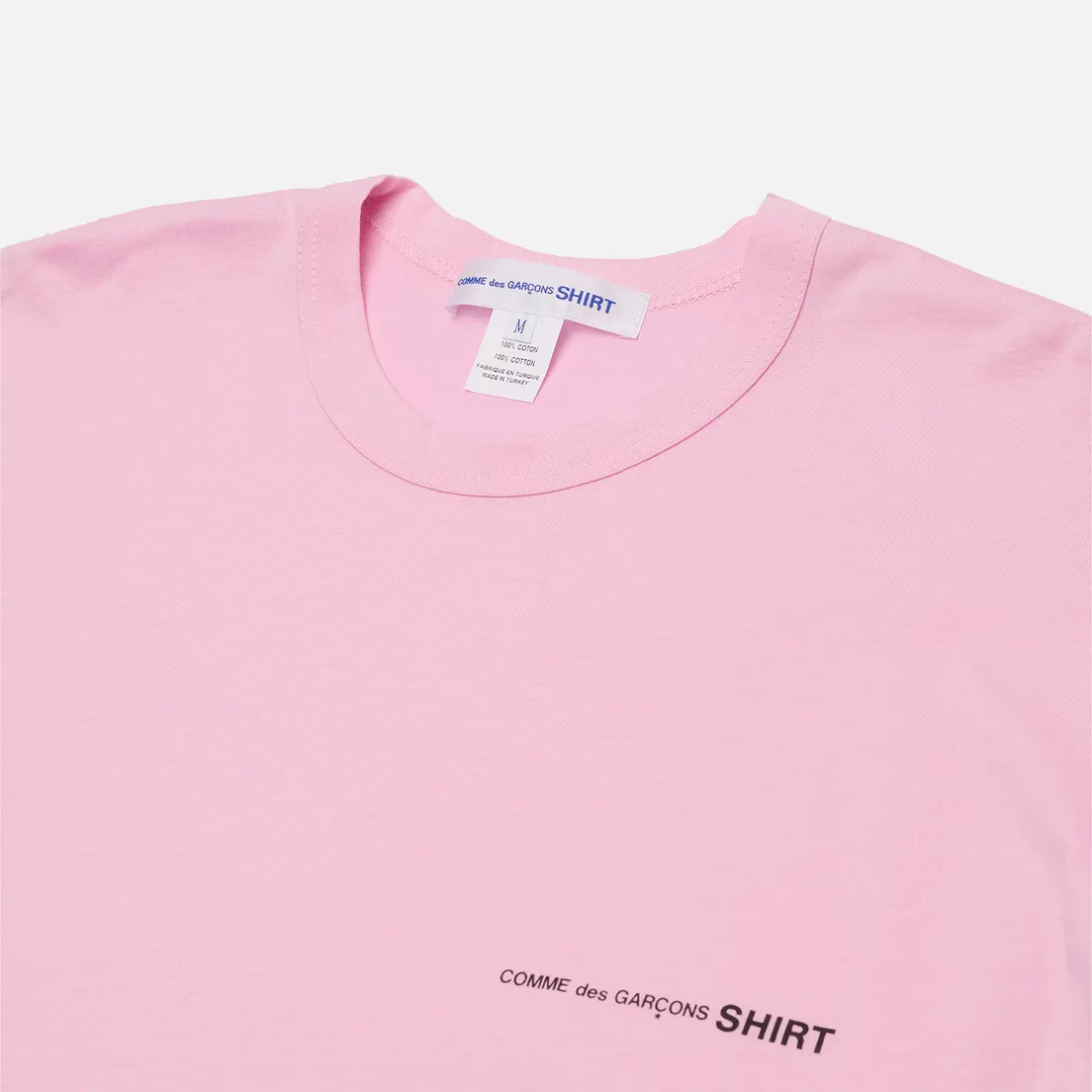 Comme des Garcons SHIRT Мужская футболка Basic Logo Front