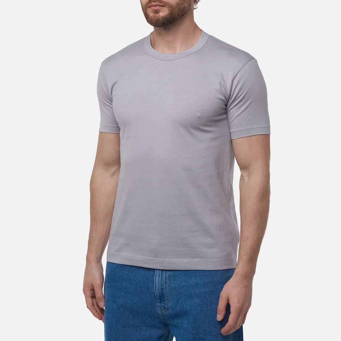 Comme des Garcons SHIRT Мужская футболка Basic Logo Back