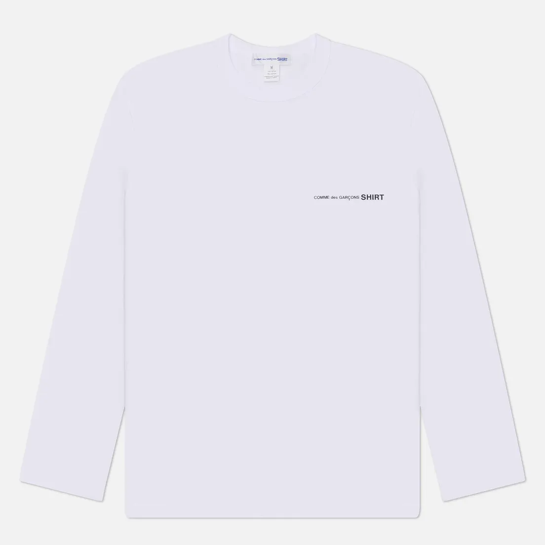 Comme des Garcons SHIRT Мужской лонгслив Basic Logo Front
