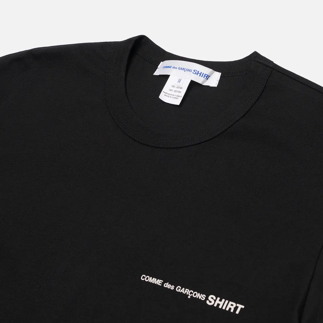 Comme des Garcons SHIRT Мужская футболка Basic Logo Front