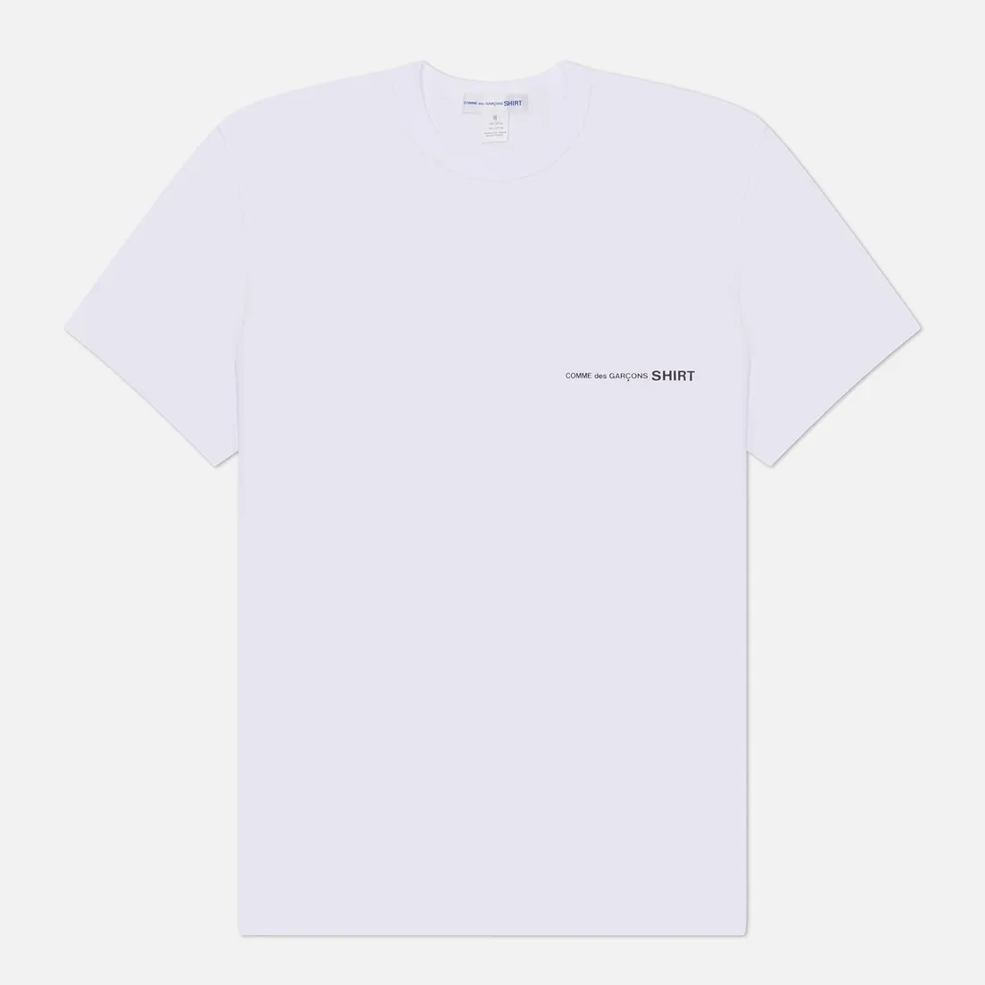 Comme des Garcons SHIRT Мужская футболка Basic Logo Front