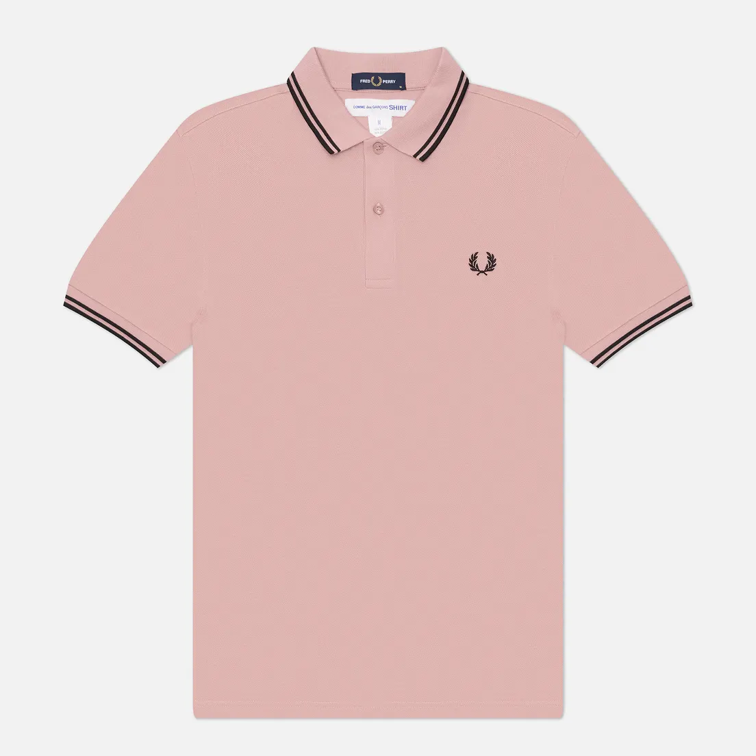 Comme des Garcons SHIRT Мужское поло x Fred Perry M3600 Freedom Is Energy
