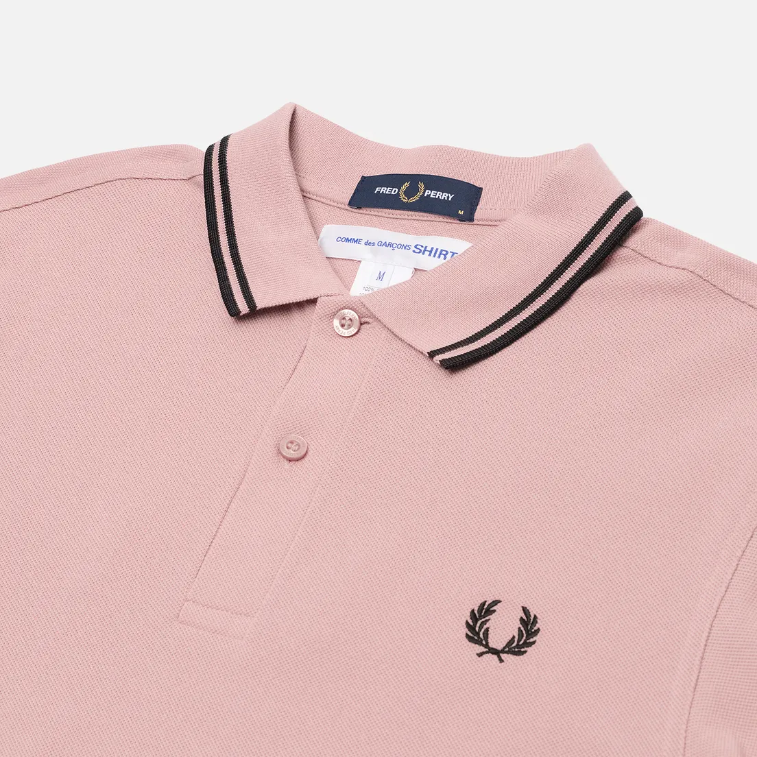 Comme des Garcons SHIRT Мужское поло x Fred Perry M3600 Freedom Is Energy