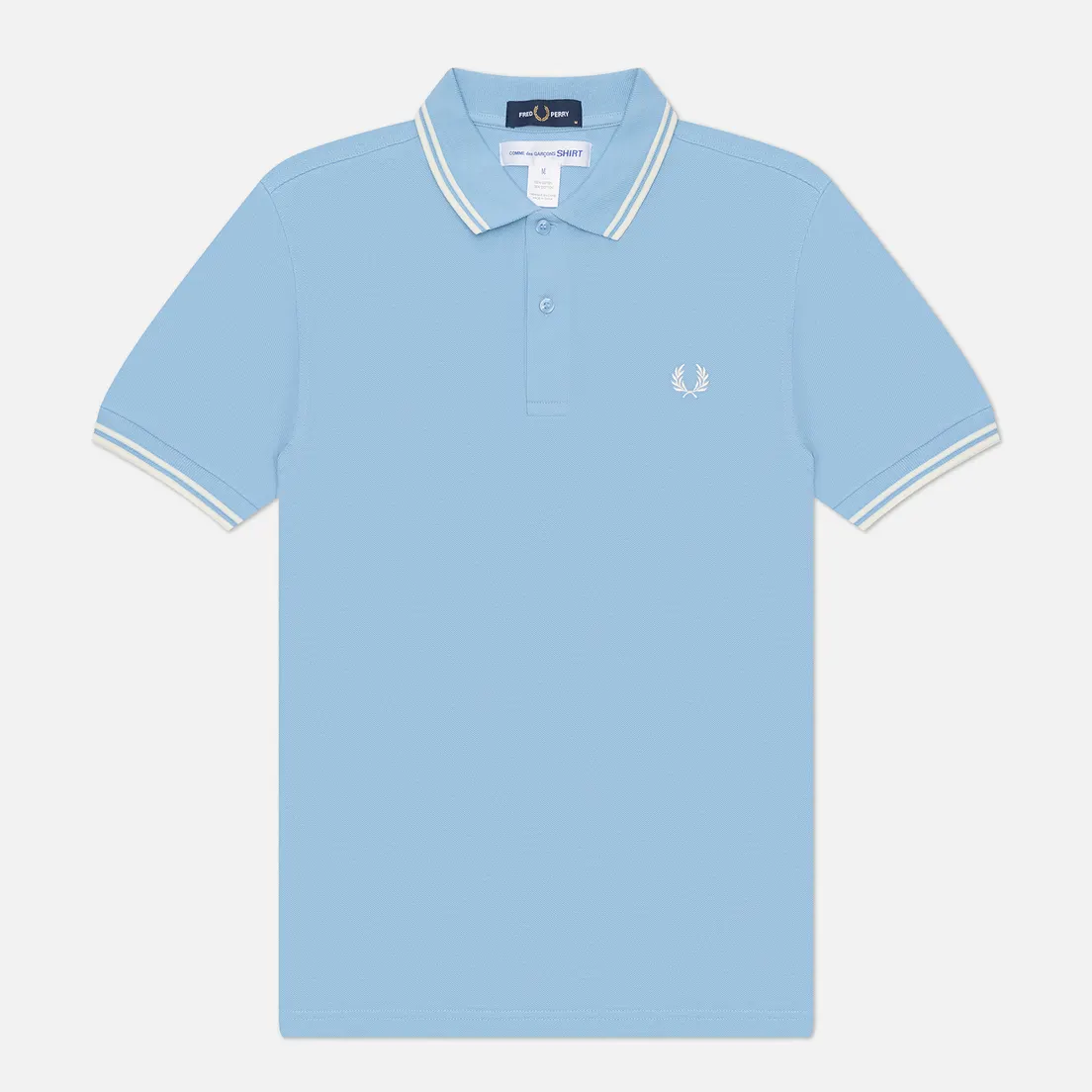 Comme des Garcons SHIRT Мужское поло x Fred Perry M3600 Strong Will