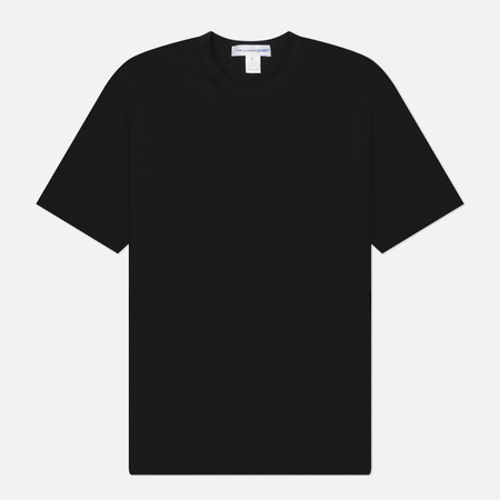 Мужская футболка Comme des Garcons SHIRT Printed Logo Back Oversized, цвет чёрный, размер S