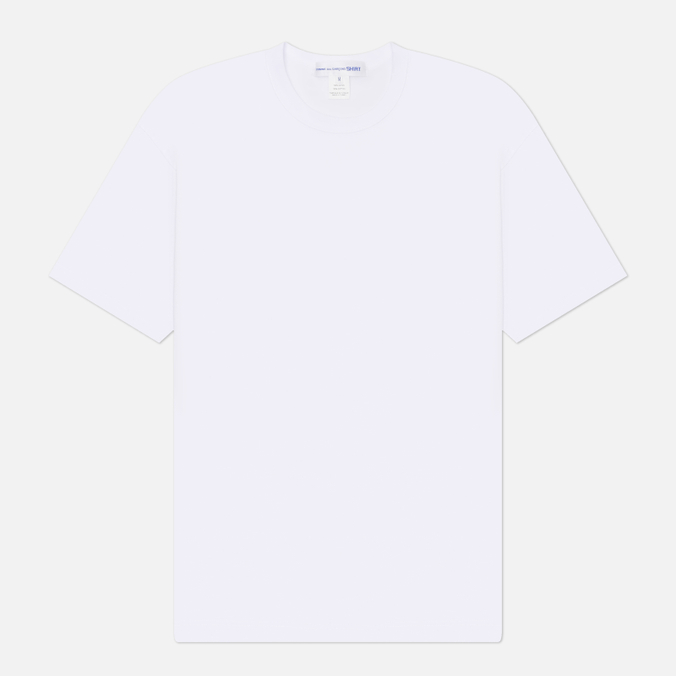 Мужская футболка Comme des Garcons SHIRT Printed Logo Back Oversized