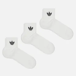 adidas Originals Комплект носков 3-Pack Ankle Mid-Cut Crew
