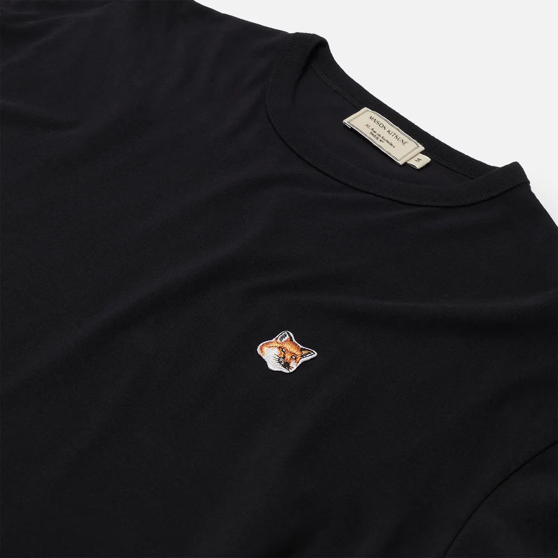 Maison Kitsune Мужской лонгслив Fox Head Patch