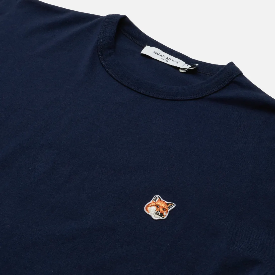 Maison Kitsune Мужской лонгслив Fox Head Patch