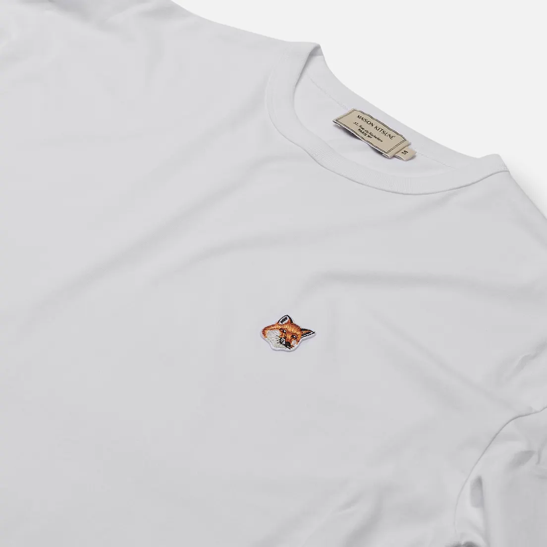 Maison Kitsune Мужской лонгслив Fox Head Patch