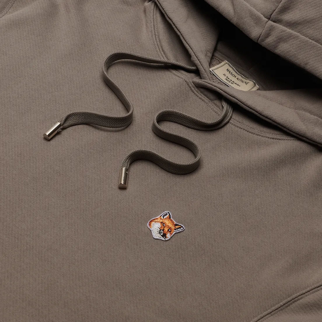 Maison Kitsune Мужская толстовка Hoodie Fox Head Patch