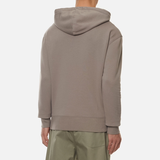 Мужская толстовка Maison Kitsune Hoodie Fox Head Patch Dark Grey