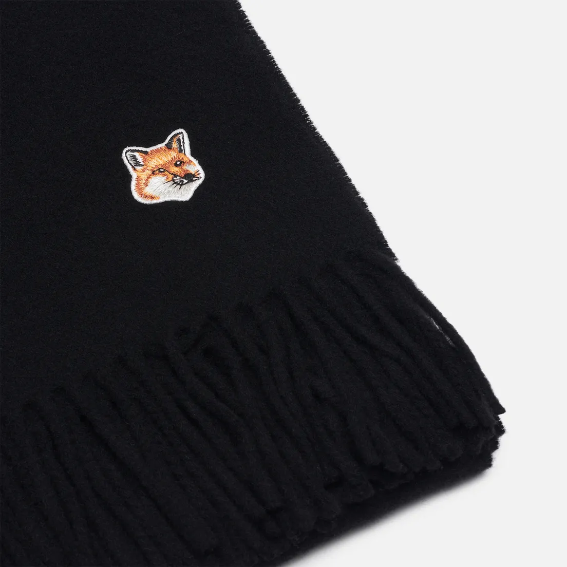 Maison Kitsune Шарф Fox Head Wool