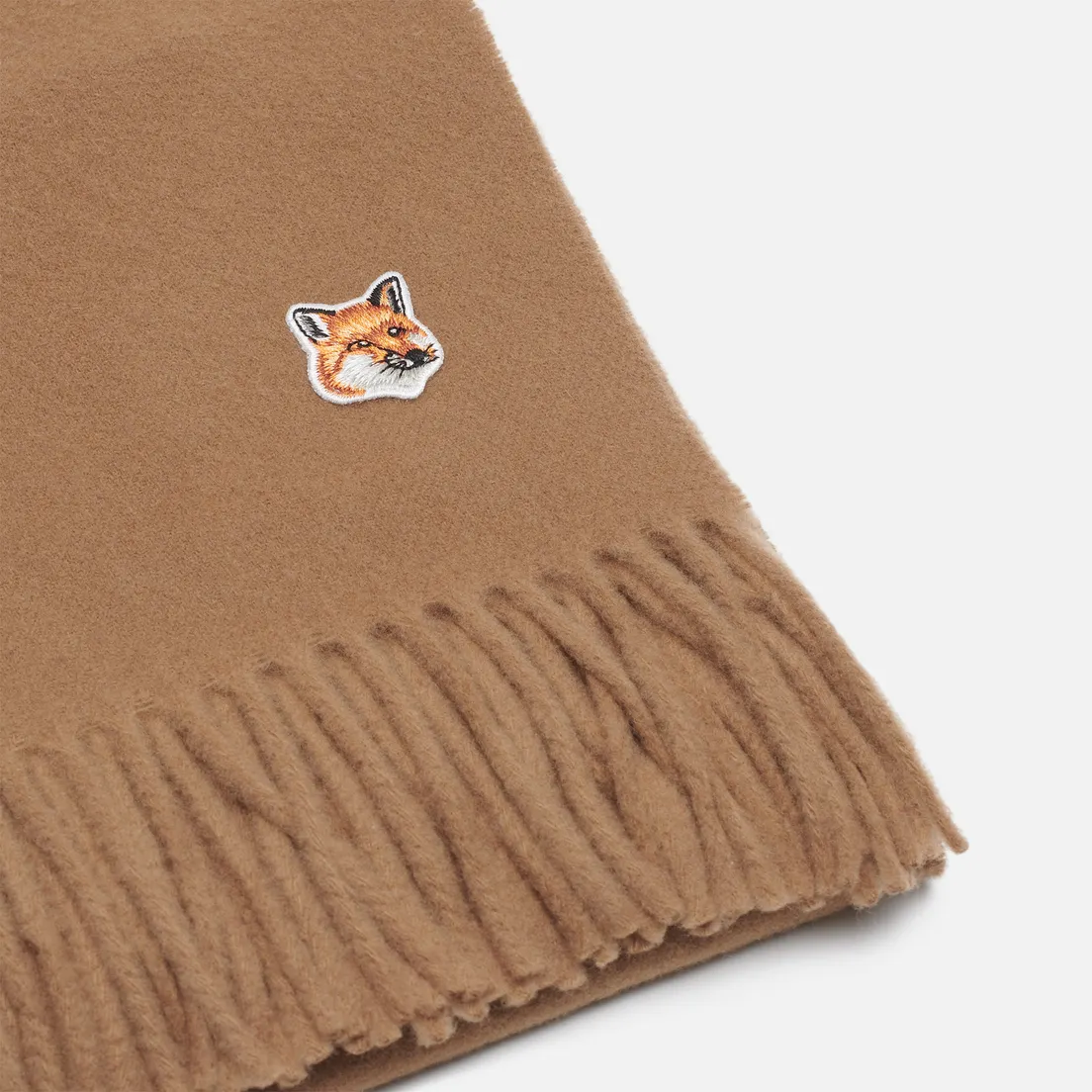 Maison Kitsune Шарф Fox Head Wool