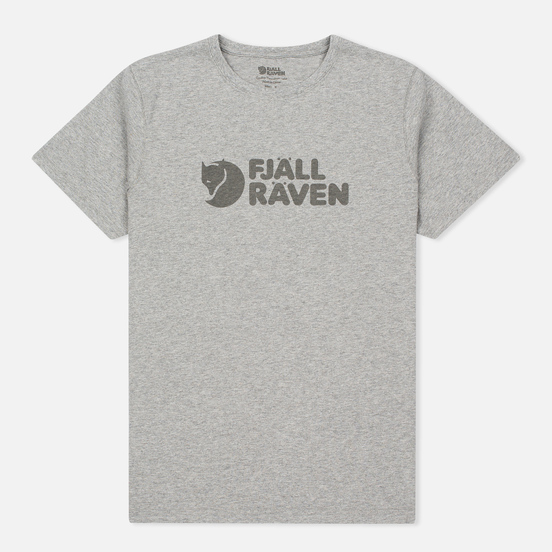 Мужская футболка Fjallraven Logo Grey