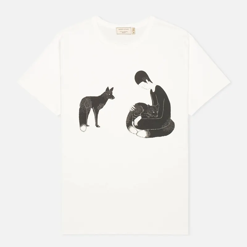 Maison Kitsune Мужская футболка Moonassi