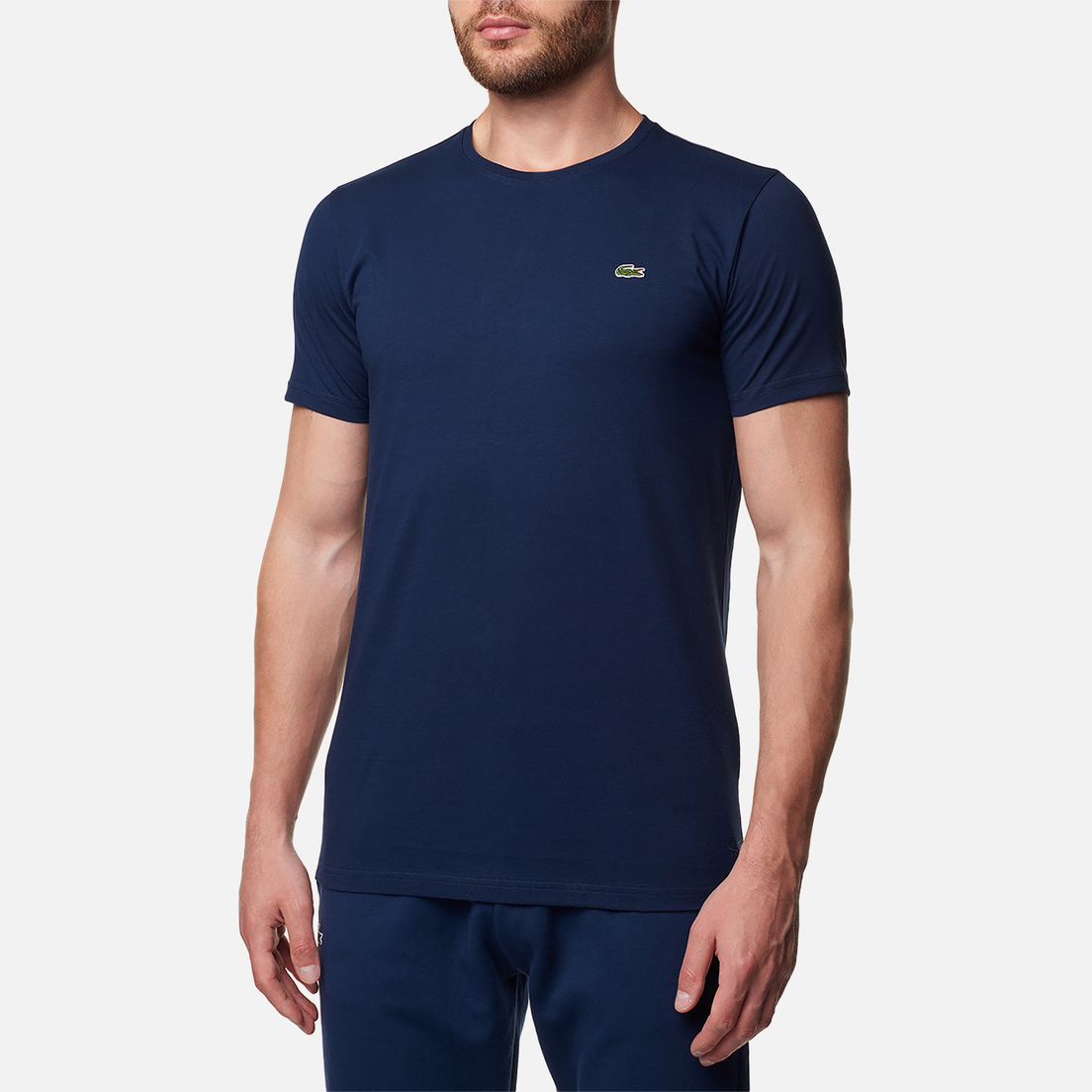 Lacoste Мужская футболка Single-Color Jersey