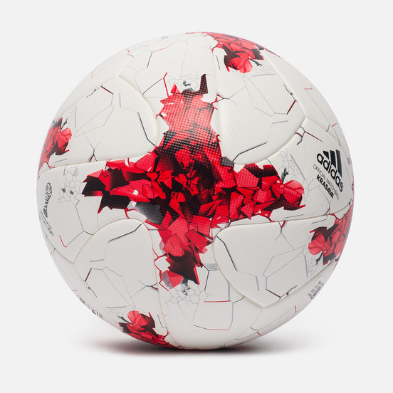 Футбольный мяч adidas Krasava FIFA Confederations Cup 2017 White/Red/Power Red/Clear Grey