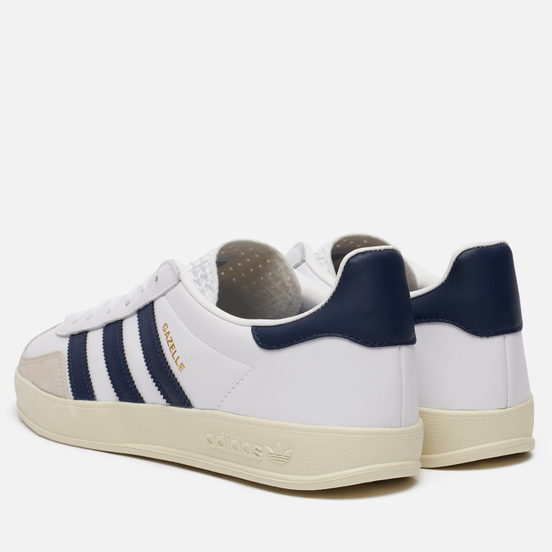 Мужские кроссовки adidas Originals Gazelle Indoor White/Collegiate Navy/Off White