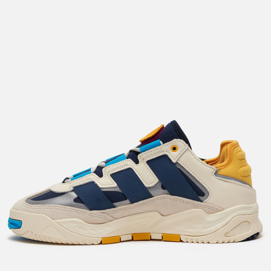 Кроссовки adidas Originals Niteball Cream White/Signal Cyan/Collegiate Navy