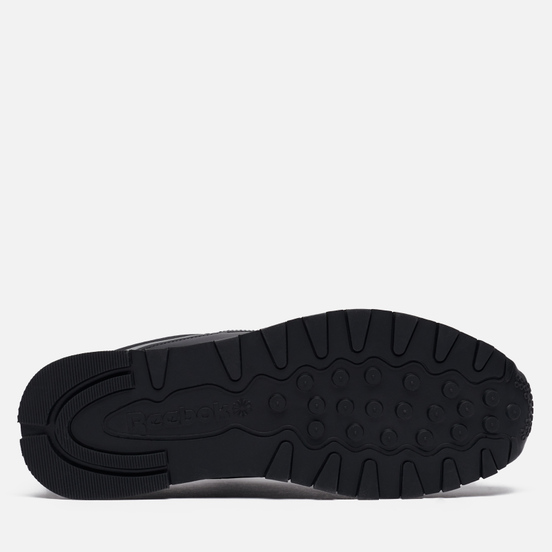 Кроссовки Reebok Classic Leather Premier Black/Black/Silver Metallic