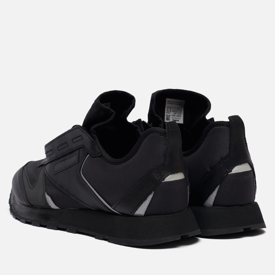Кроссовки Reebok Classic Leather Premier Black/Black/Silver Metallic