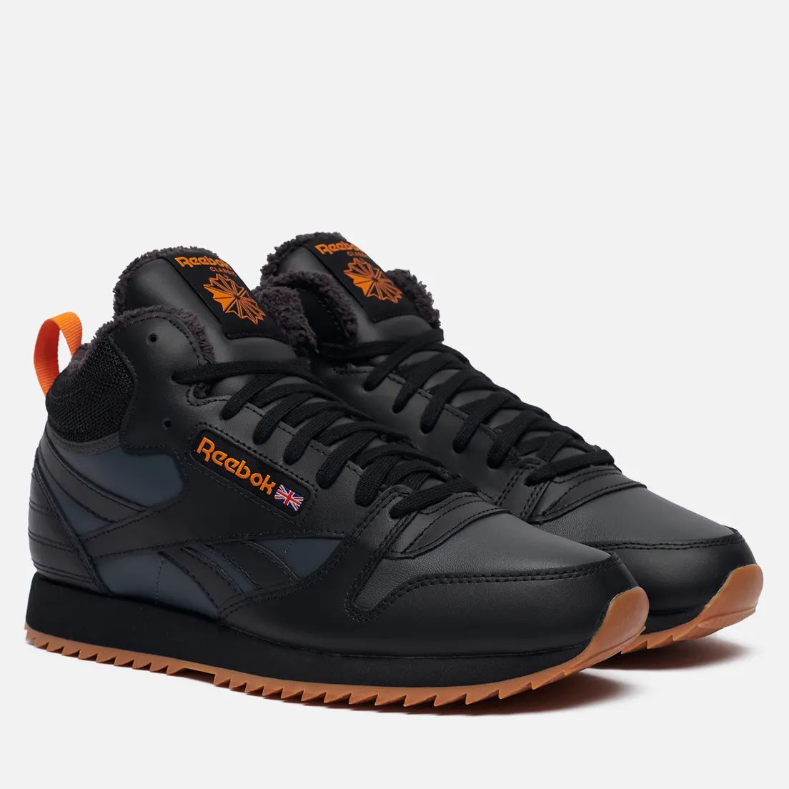 Reebok Мужские кроссовки Classic Leather Mid Ripple