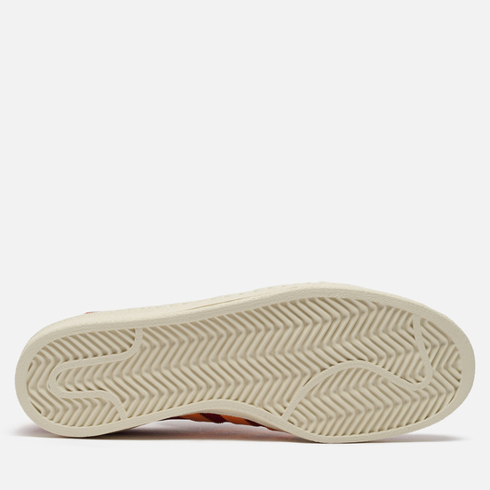 Мужские кроссовки adidas Originals Campus 80s Collegiate Burgundy/Solar Gold/Off White