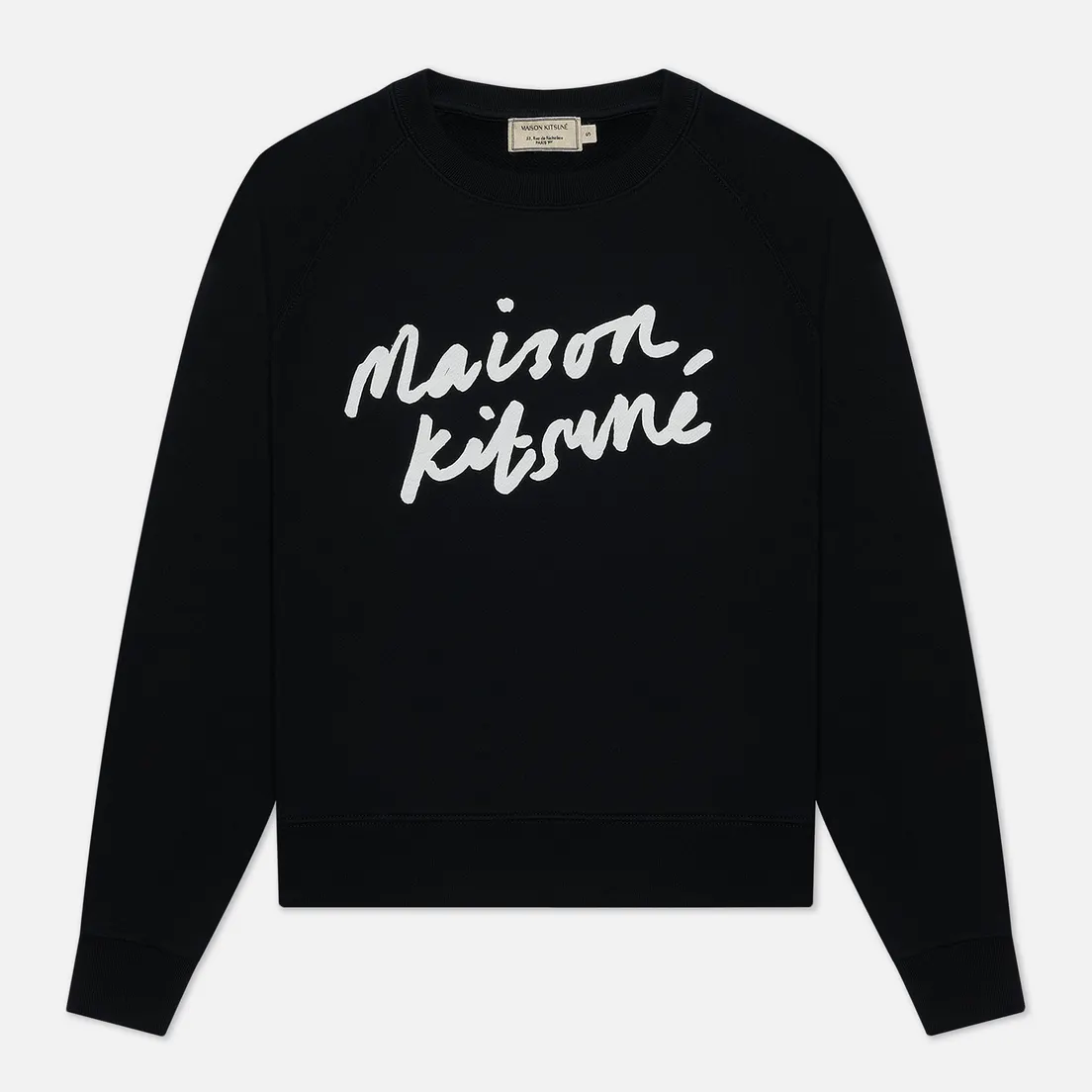 Maison Kitsune Женская толстовка Handwriting