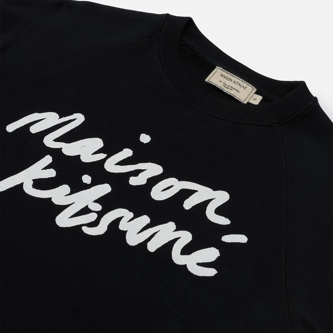 Maison Kitsune Женская толстовка Handwriting