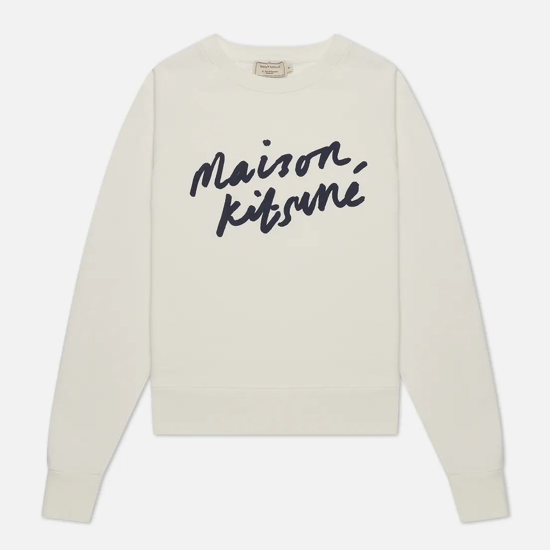 Maison Kitsune Женская толстовка Handwriting