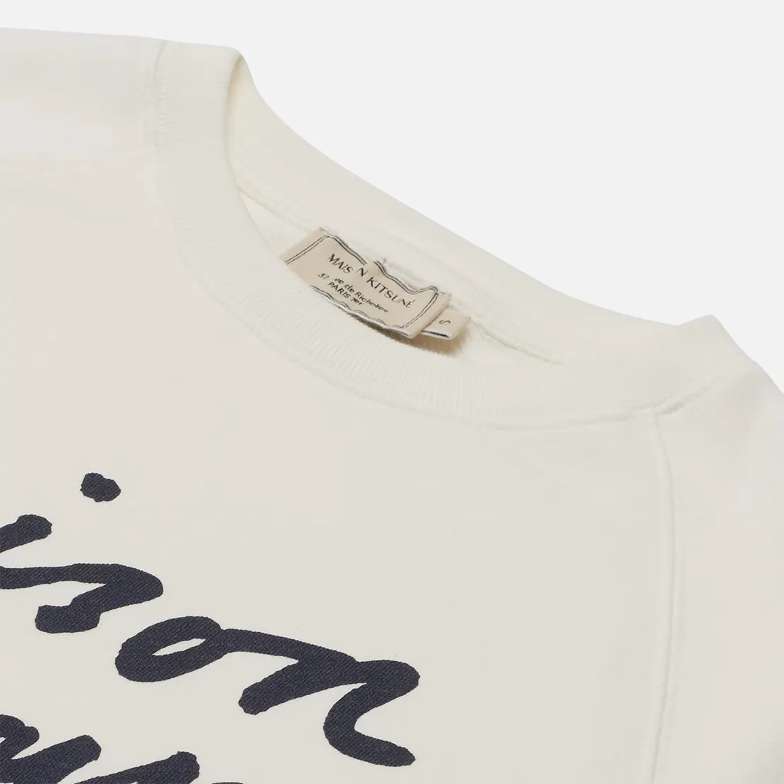 Maison Kitsune Женская толстовка Handwriting