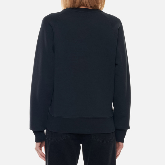 Женская толстовка Maison Kitsune Double Fox Head Patch Anthracite