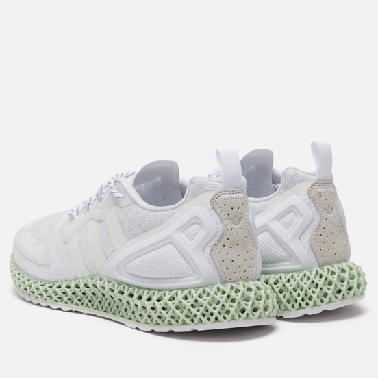 Мужские кроссовки adidas Originals ZX 2K 4D White/White/White