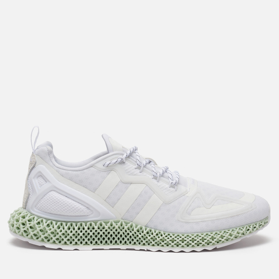 Мужские кроссовки adidas Originals ZX 2K 4D White/White/White