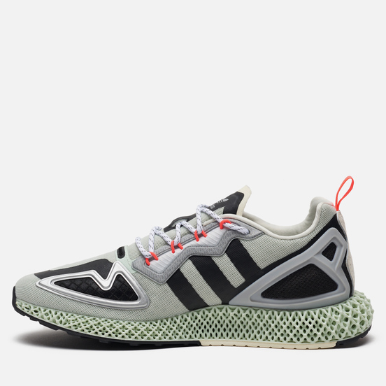 Мужские кроссовки adidas Originals ZX 2K 4D White/Core Black/Signal Pink