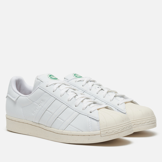 Кроссовки adidas Originals Superstar White/Off White/Green