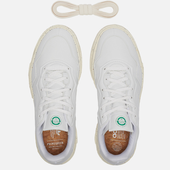 Кроссовки adidas Originals Super Court Premiere White/Off White/Green
