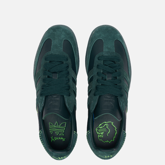 Кроссовки adidas Originals x Jonah Hill Samba Green Night/Mineral Green/Ecru Tint