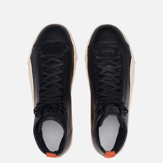 Мужские кроссовки Y-3 Yuben Mid Сore Black/Core Black/Fox Orange