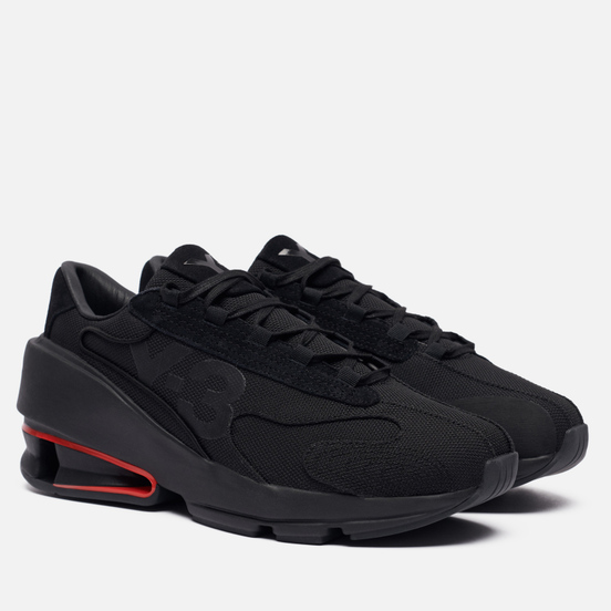 Кроссовки Y-3 Sukui II Core Black/Core Black/Solar Red